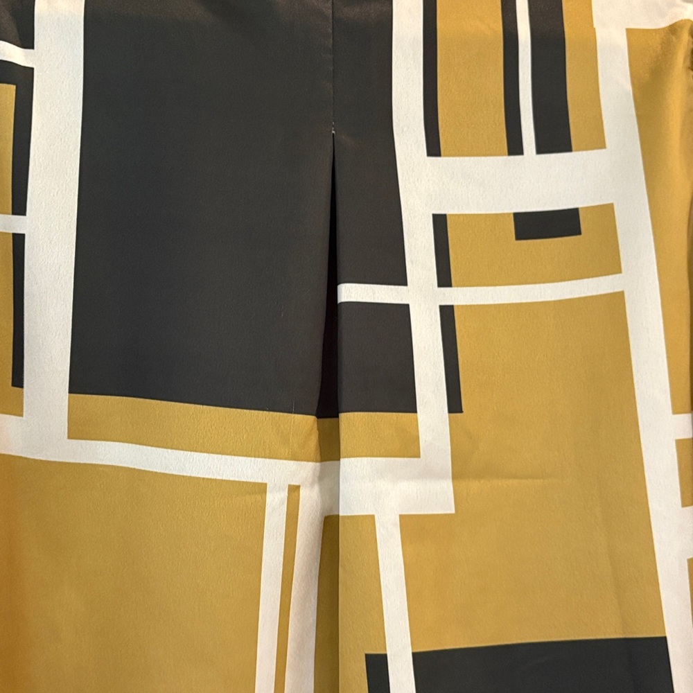 Fate Anthropologie Geometric Abstract Print Blouse Large - Picture 9 of 10